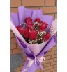 Букет из роз Яркая любовь 2