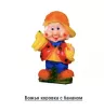 Божья коровка с бананом
