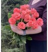 Букет из 15 роз &laquo;Amsterdam&raquo; (Эквадор), 50 см