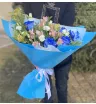 Большой букет Сияние сапфиров 1