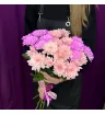 Монобукет из хризантем «Отблески зари» 3