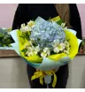 Букет «Гортензия в желтом»