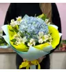 Букет «Гортензия в желтом» 2