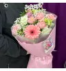 Букет с герберой «Дорогой мамочке» 1