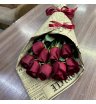 Букет из красных роз Улыбка любви  2