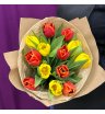 13 Омских бахромчатых тюльпанов в оформлении 2